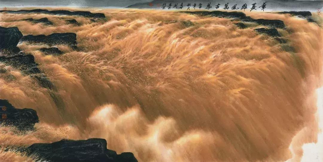 大河乐章｜王世利笔墨下的黄河魂