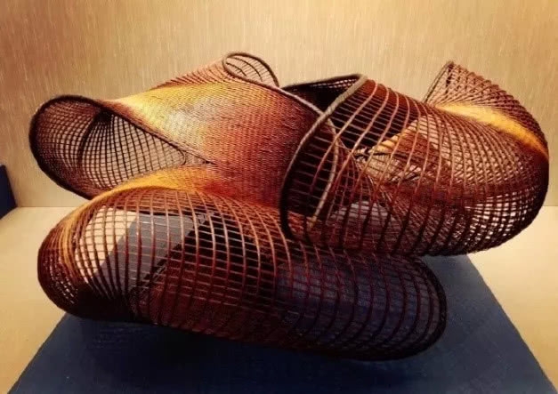 刘嘉玲竹编篮子,刘嘉玲收藏的竹编
