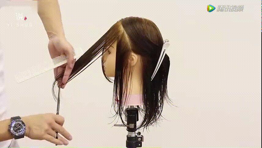 基础长碎发剪发方法与技巧,头发粗碎发多适合什么短发