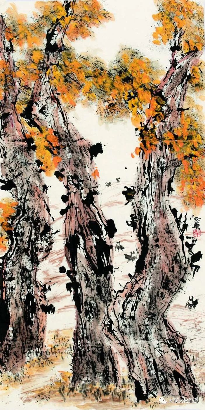 北派山水名家邀请展,荆山楚水山水作品欣赏