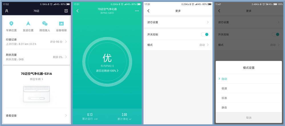车载空气净化器6802,空气净化器双十一