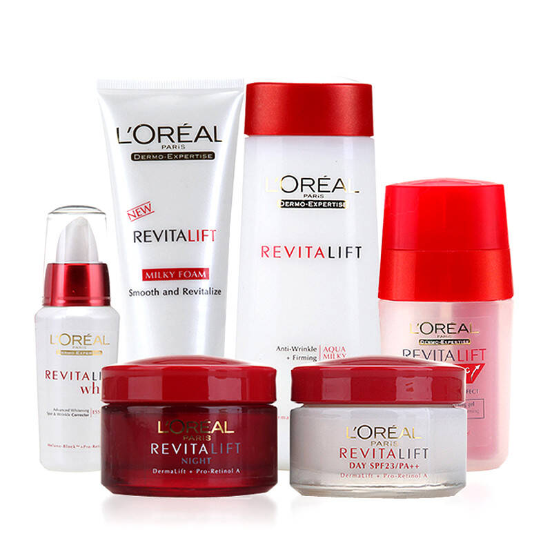 欧莱雅紧致抗皱效果,欧莱雅抗皱紧致五件套效果好吗