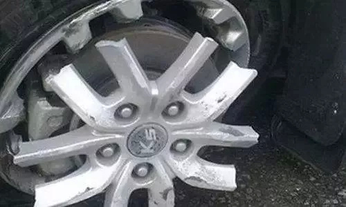 轮毂开裂修复后会抖动吗,轮毂开裂必须换原厂的吗