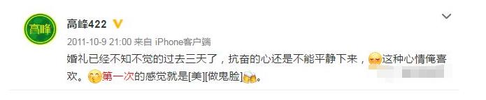 他劈腿,高峰那英分手