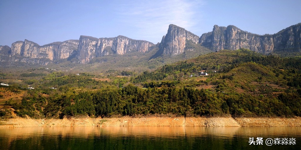 恩施清江大峡谷蝴蝶岩讲解,清江峡谷蝴蝶岩