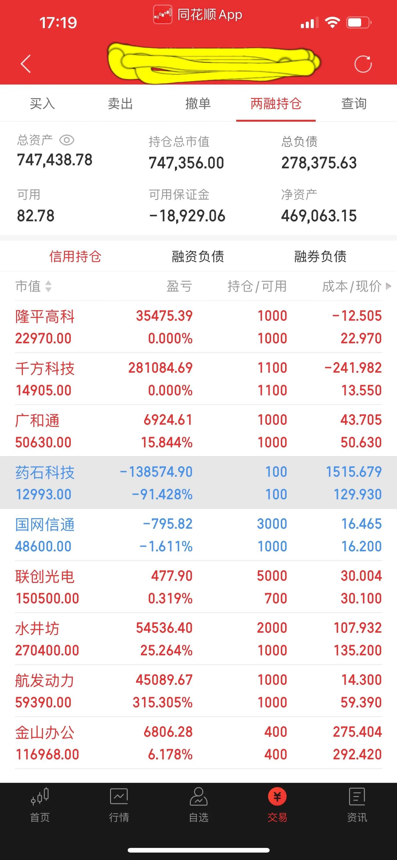 *合六**顺账户交易纪实（211108）