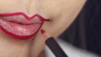 涂口红十种方法,4个正确步骤教你涂对口红