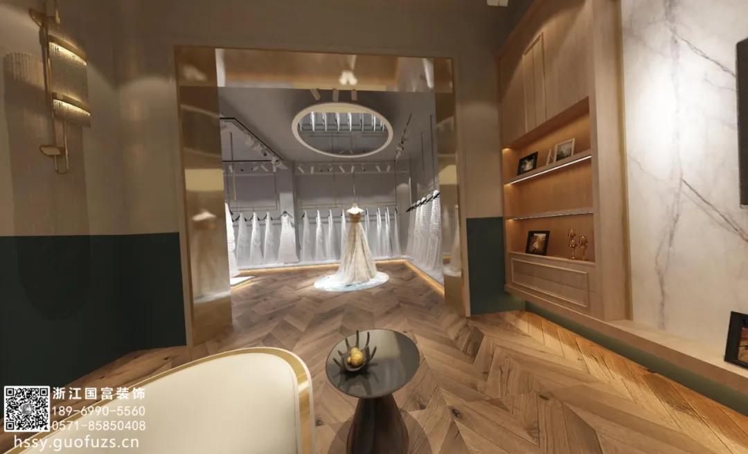 轻奢婚纱店装修设计方案,轻奢婚纱店装修费用