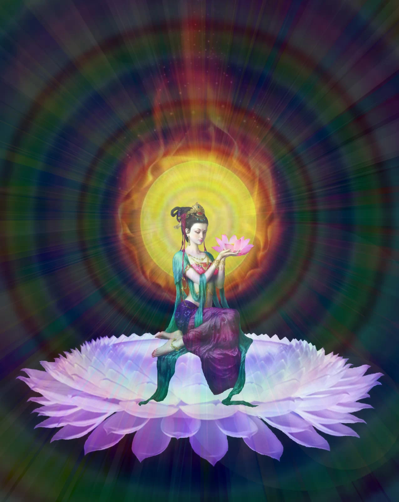 精美观音菩萨佛像,最美的佛菩萨像