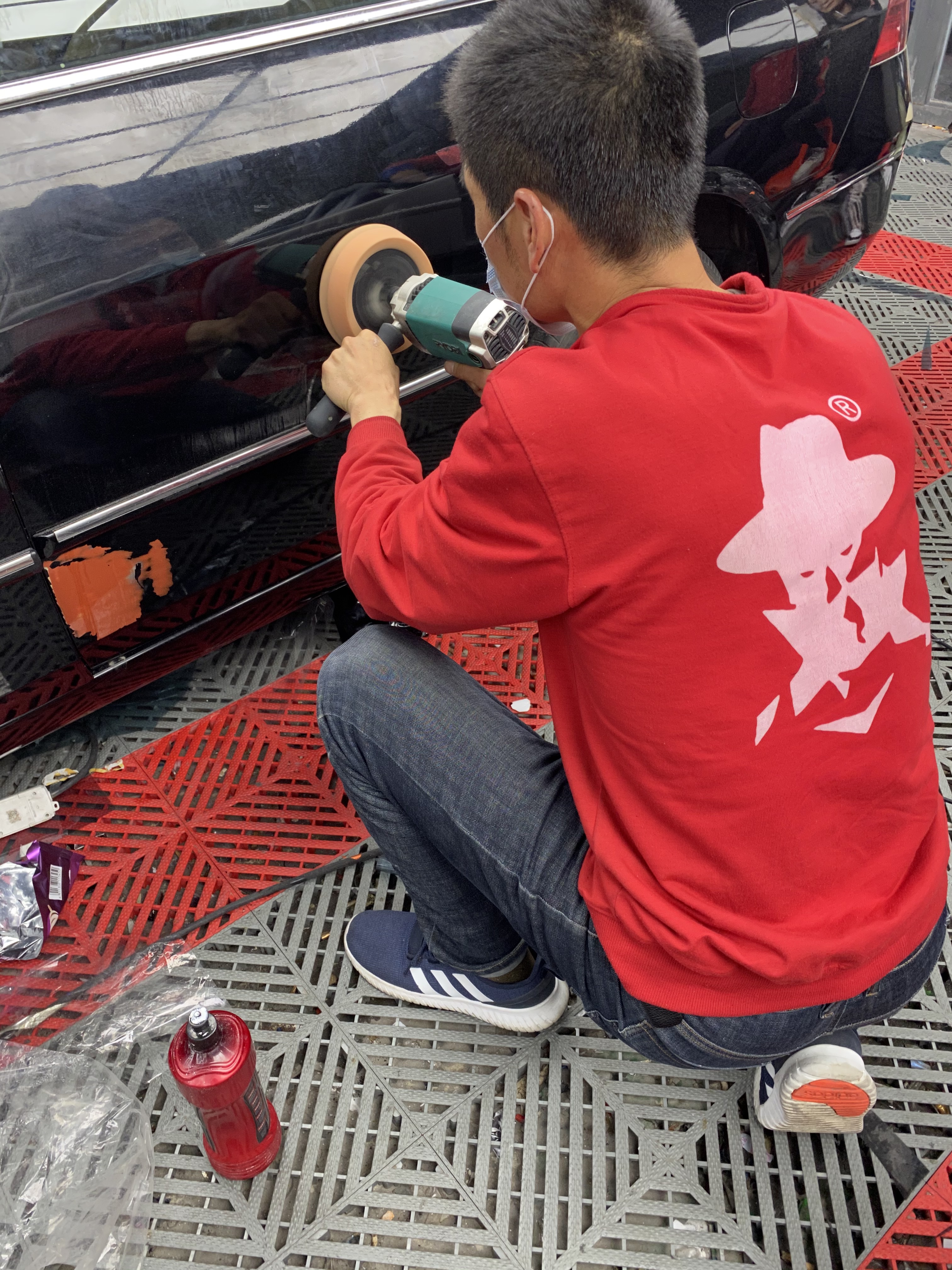 美容抛光的正确步骤,汽车美容抛光手法教程