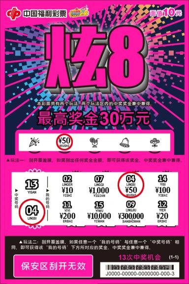 天津刮刮乐是真的吗,天津刮刮乐100万