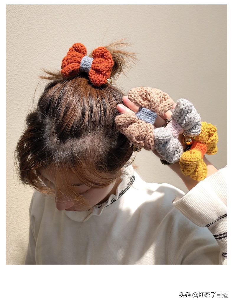 森系手工饰品编织,纯手工编织复古小饰品