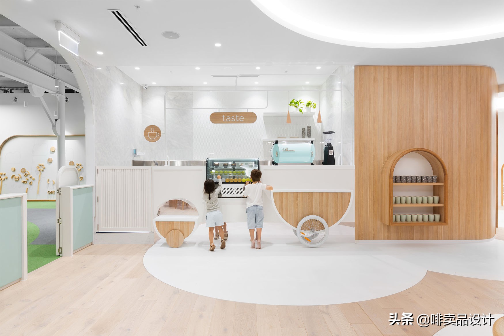 餐饮空间⇛悉尼最时尚NUBOCHATSWOOD儿童游乐场有食有玩