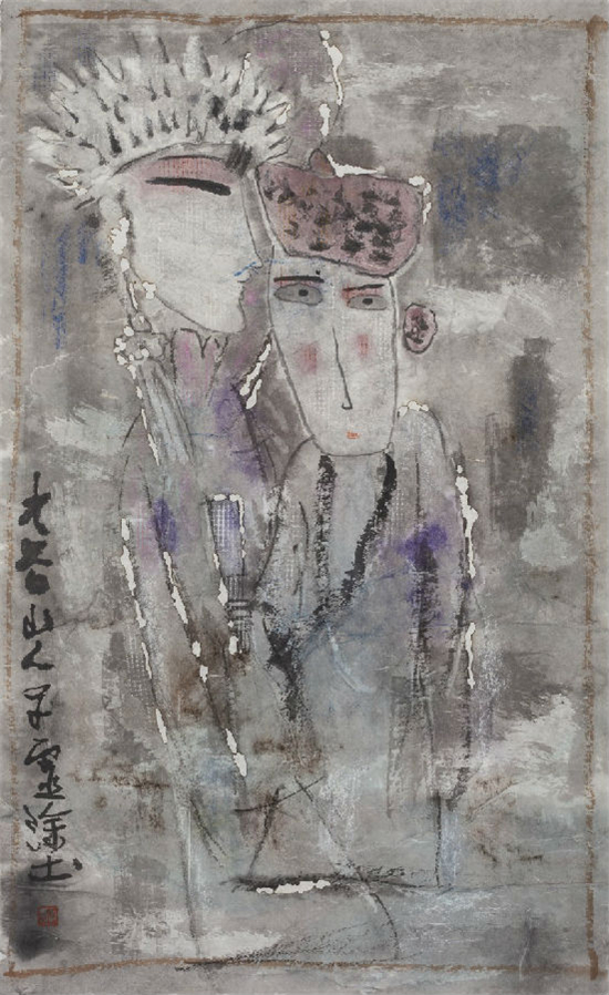 台一台台——王子虚戏画作品展即将在北京798隆重开幕