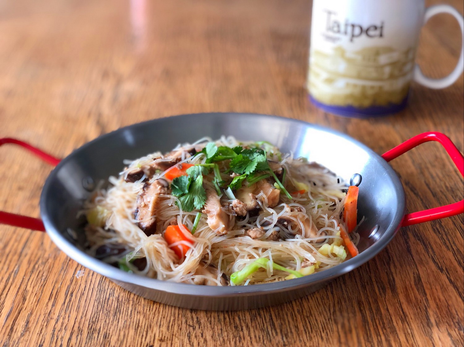 台湾炒米粉,台湾街头美食炒米粉