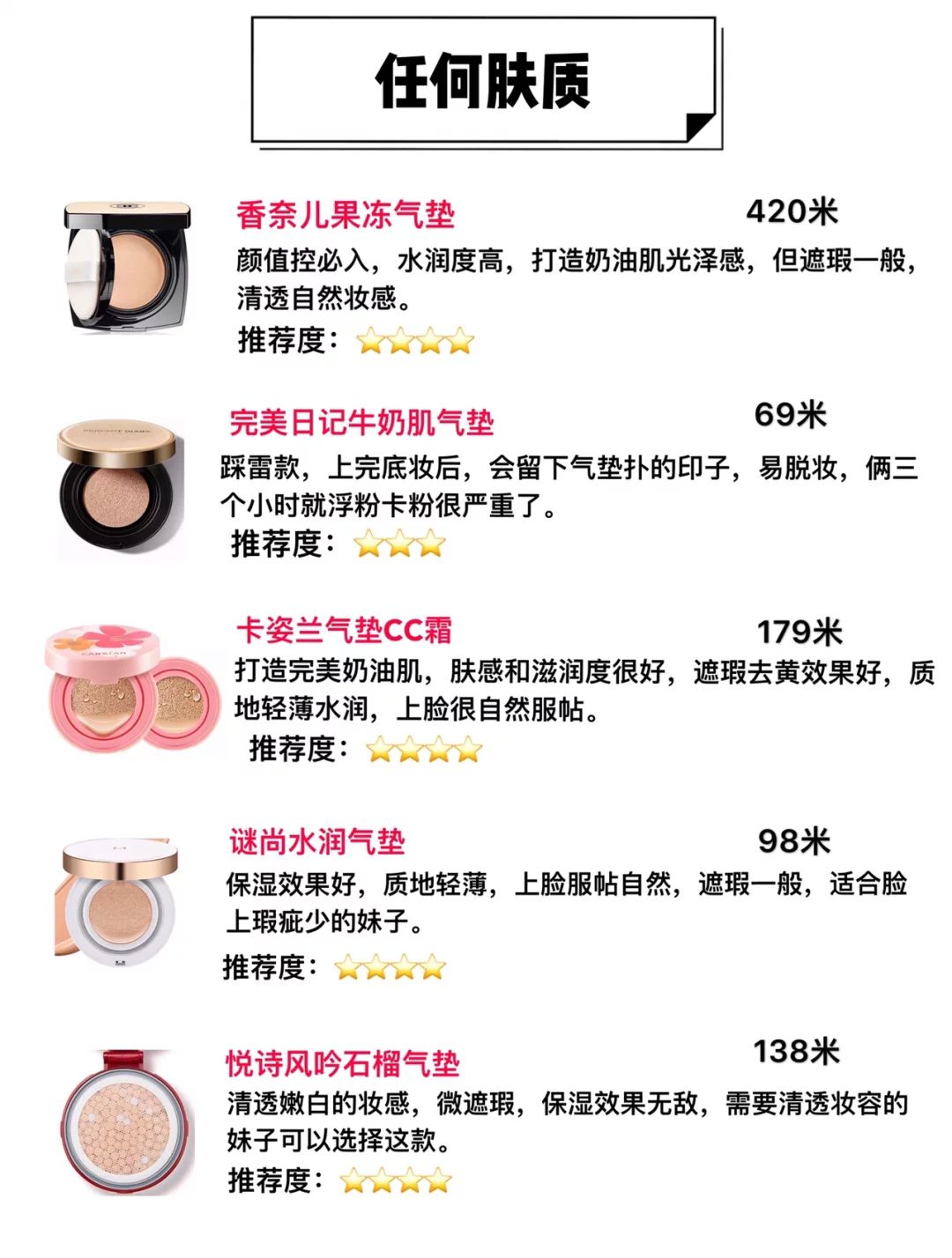 推荐几款超好用的气垫 (blank me 气垫和圣罗兰皮革气垫)