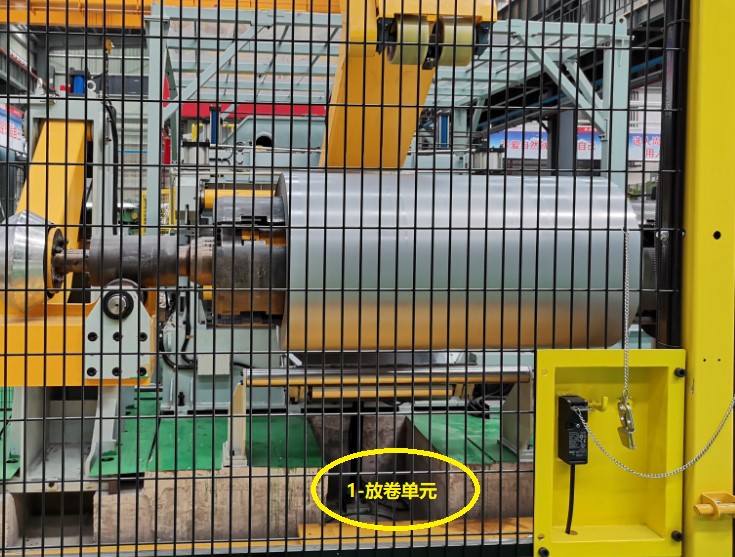 冲压输送线施工现场,汽车冲压废料输送线设计