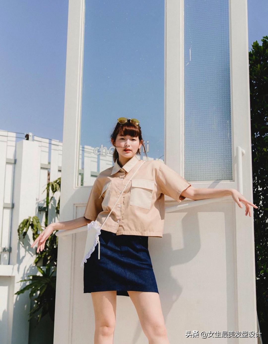 禁欲系夏季衬衫搭配,傲娇的四月春夏衬衣搭配