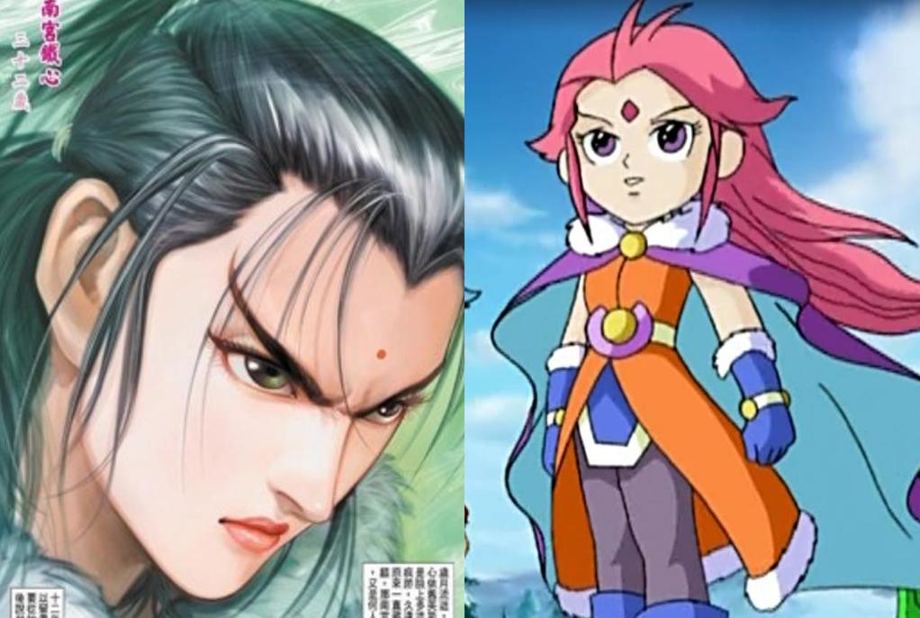 神兵小将变身的各种形态,神兵小将漫画对比