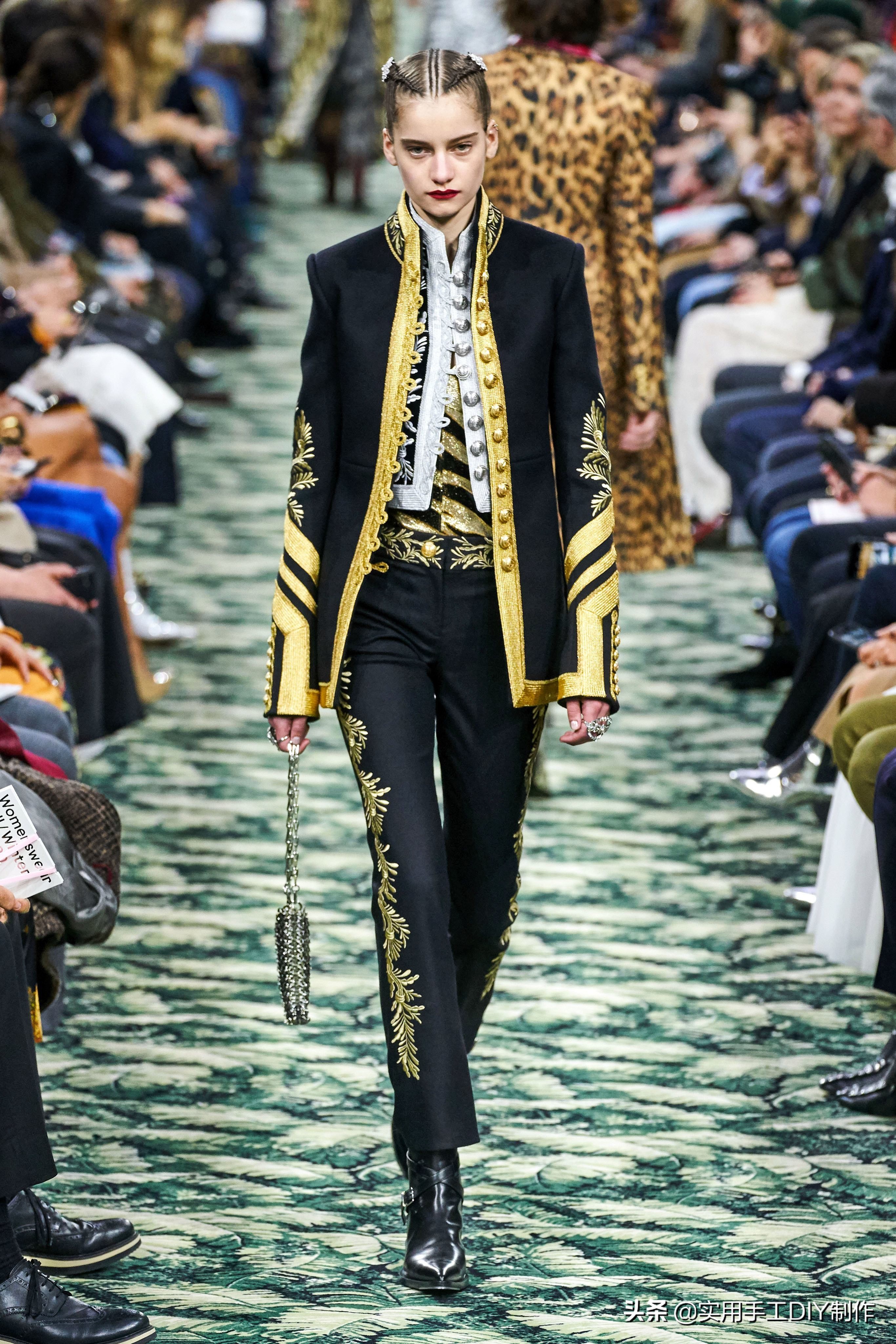 pacorabanne2021春夏系列金属长裙,pacorabanne亮片上衣