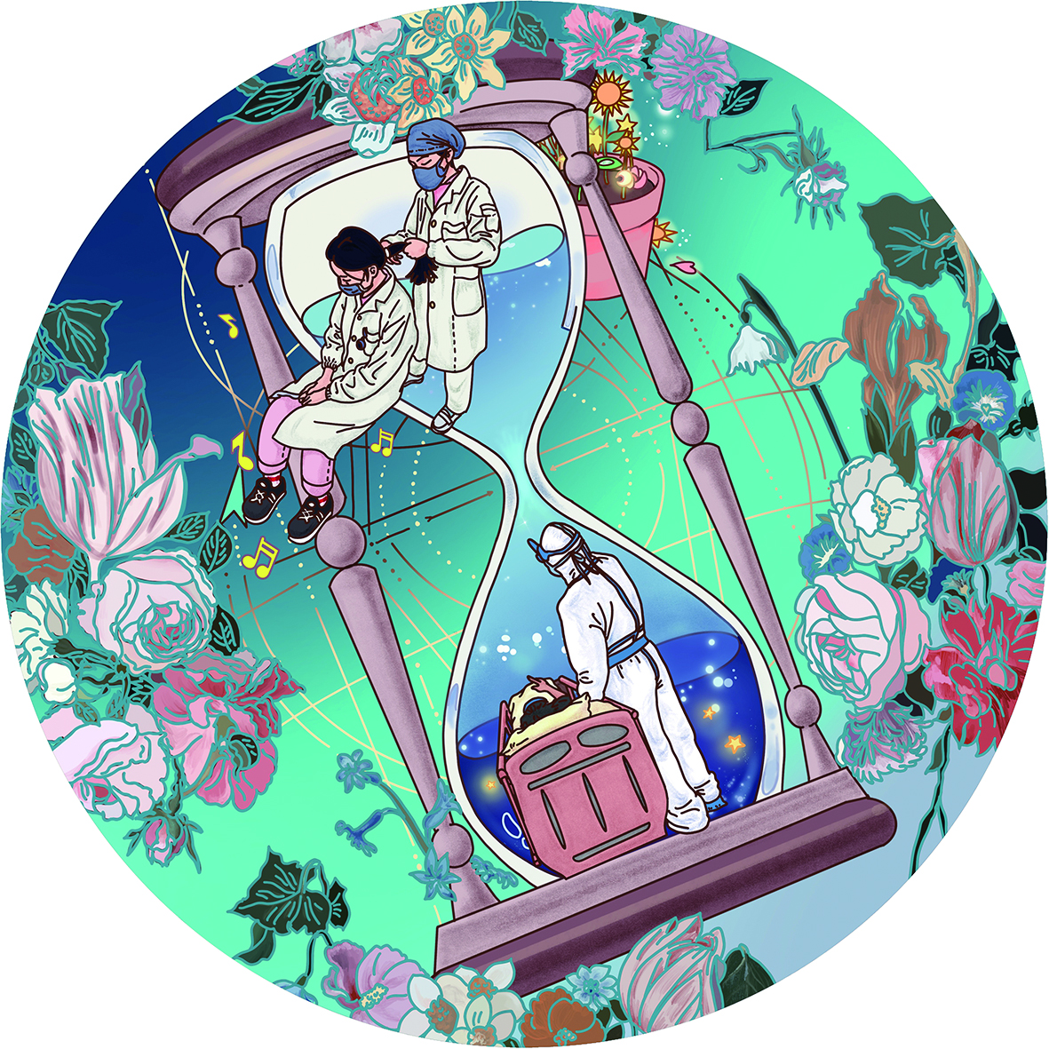 壹葉堂公益创作营:致敬平凡英雄「纪念款手表」表盘插图设计方案正式发布