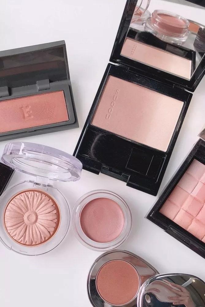 平价腮红收敛色和膨胀色的推荐,腮红推荐黄皮显白粉色哑光