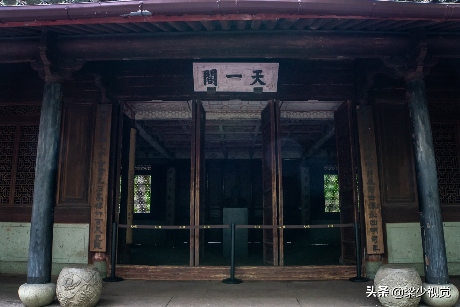 宁波文化地标天一阁,宁波天一阁历史