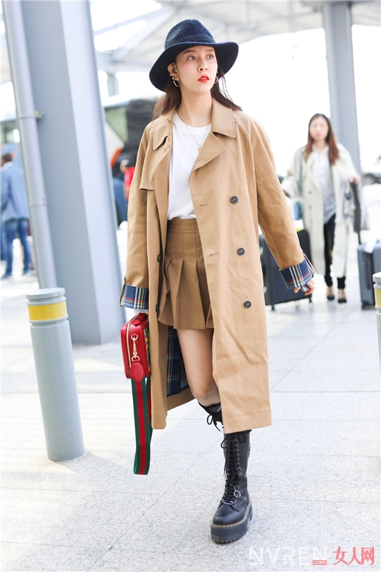 不同女明星的时尚街拍,女明星高清街拍