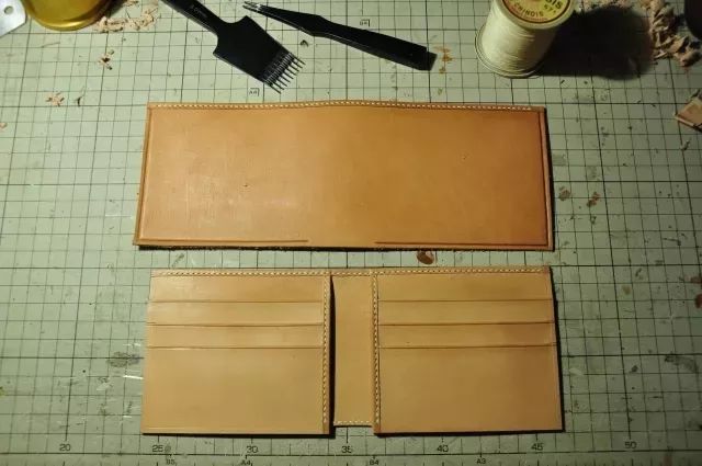 钱包夹包的制作,钱包制作教程真皮包边