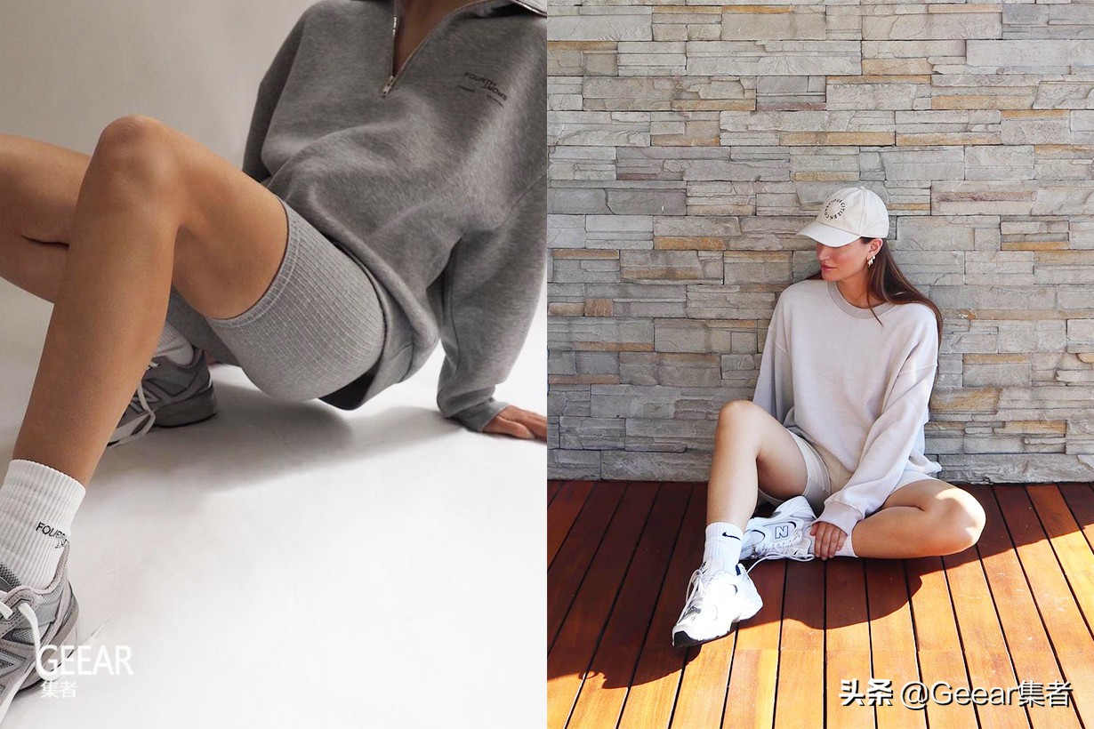 欧美现代短袖黑色短裤,好看又百搭的美式短裤