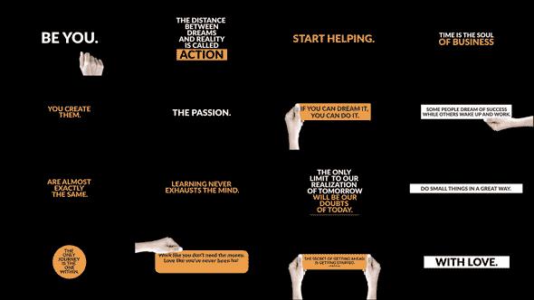 ae字幕条简单模板,aepr字幕条模板