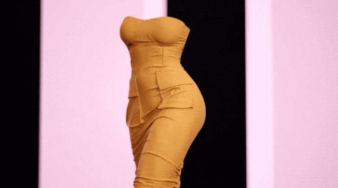 国际服装秀场走秀效果图,虚拟服装走秀风格