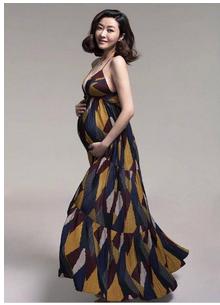 明星孕妈妈照,明星怀孕拍孕肚照