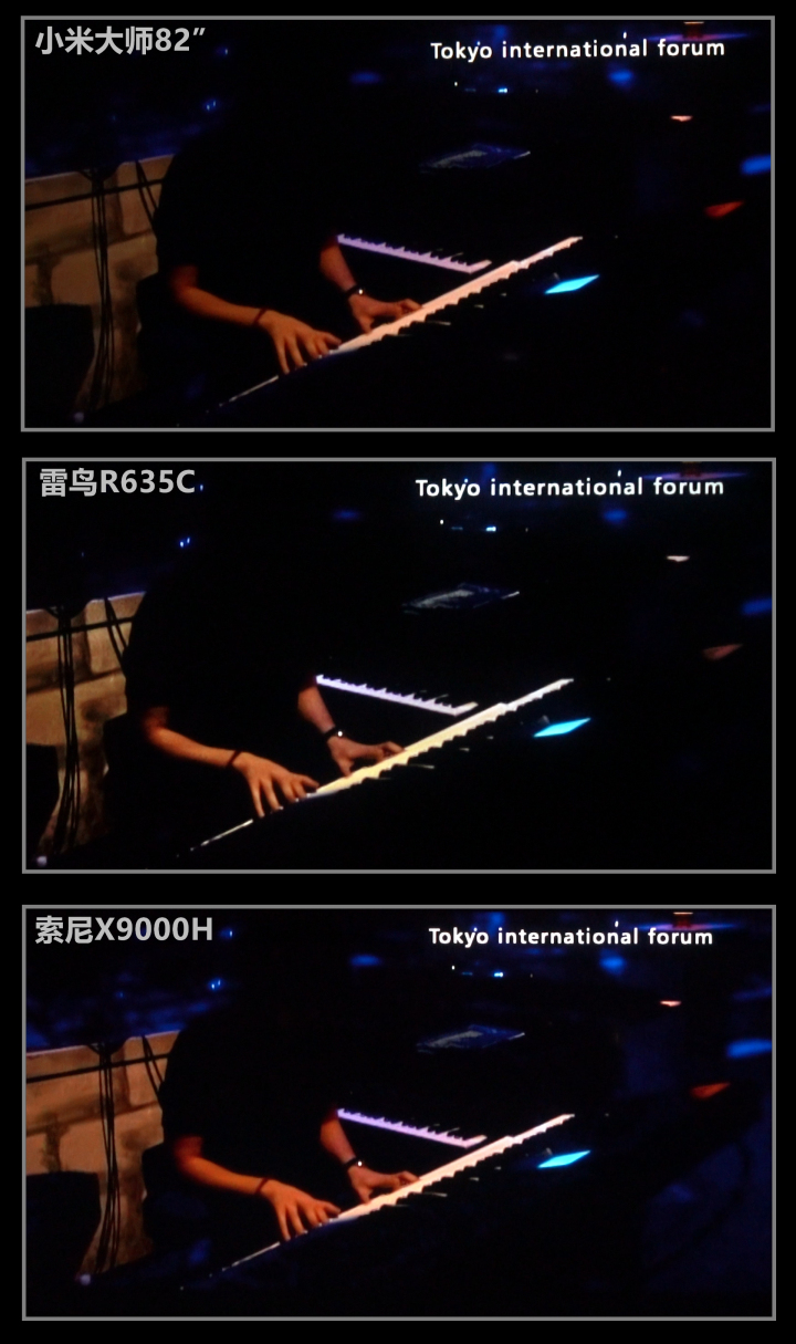 小米大师82PK索尼X9000H/雷鸟R635C全面评测