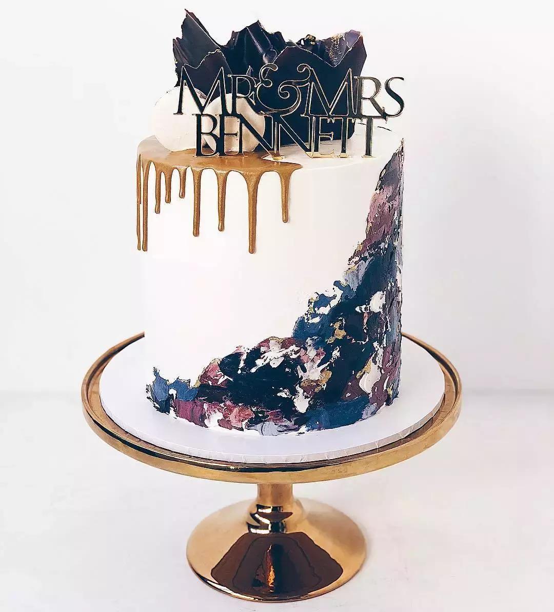 蛋糕好看复古可爱做法,艺术蛋糕创意制作视频