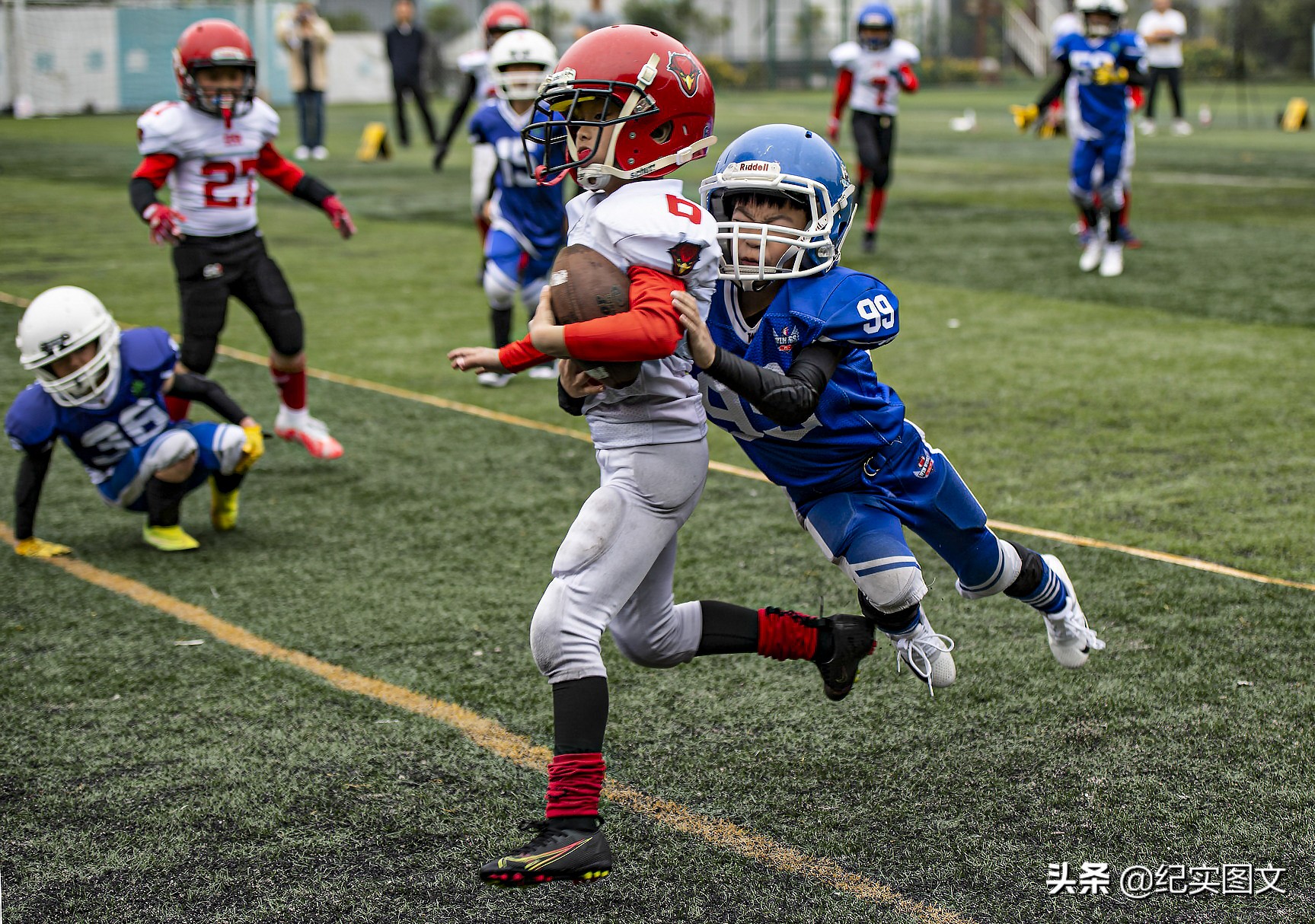 橄榄球中国青少年,中国美式橄榄球少儿