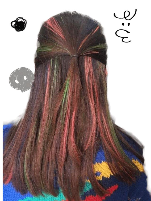 单色染发系列推荐,比较俏皮的染发推荐