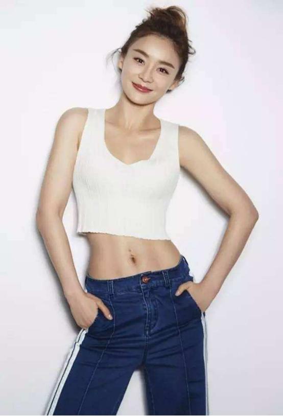 袁姗姗白色礼服,袁珊珊穿波司登