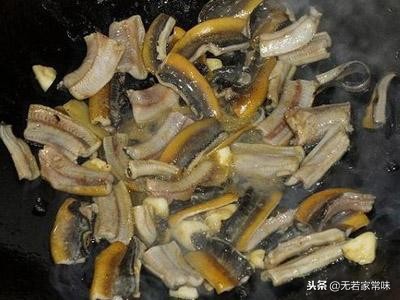 鳝鱼怎么炒才脆,鳝鱼还带粘液熟了吗