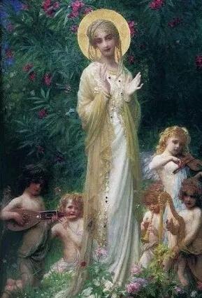 60幅世界名画中的60个典故图片,有典故的名画