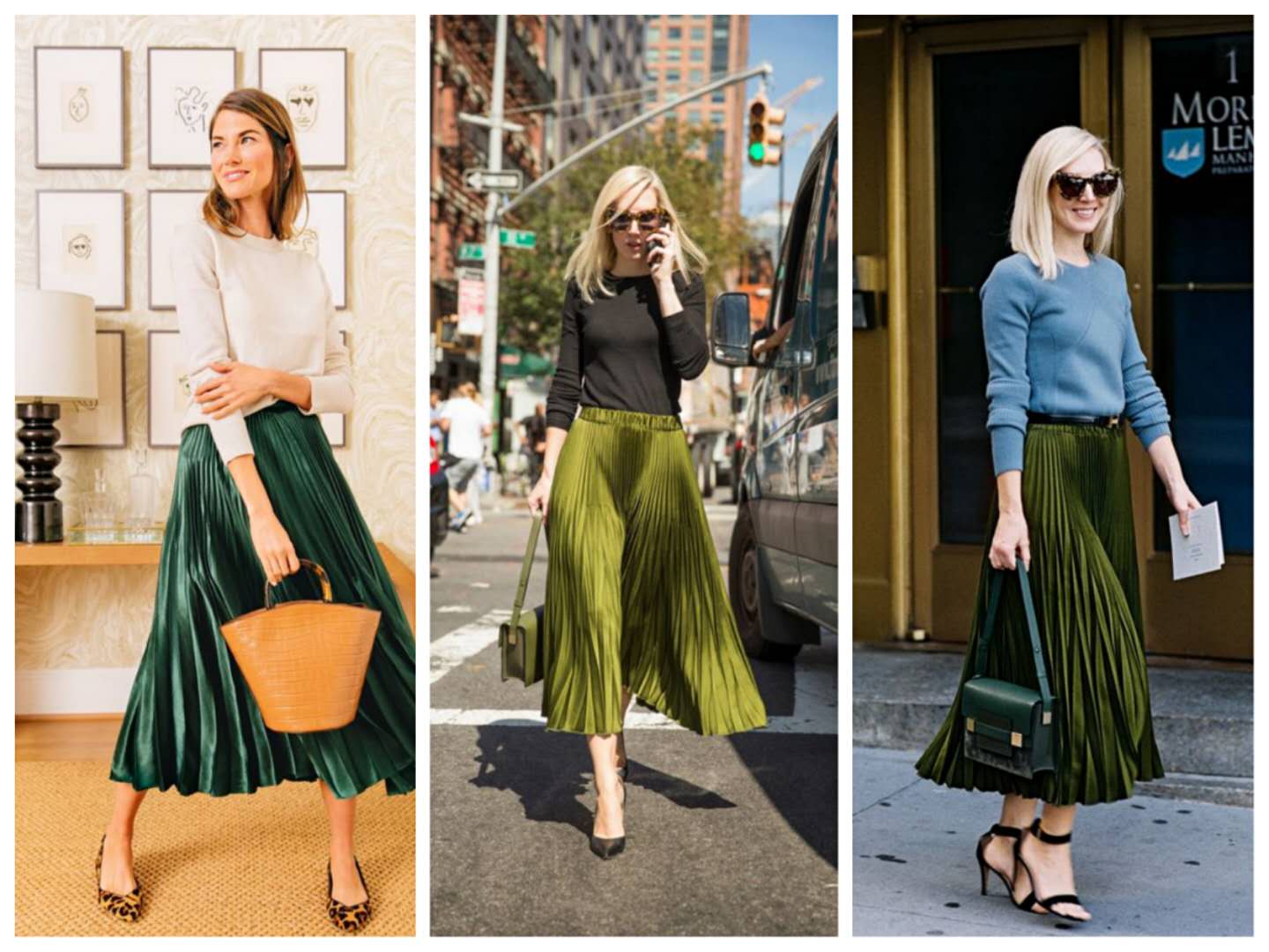 小肚子大适合穿百褶裙还是一步裙,百褶裙显小腹