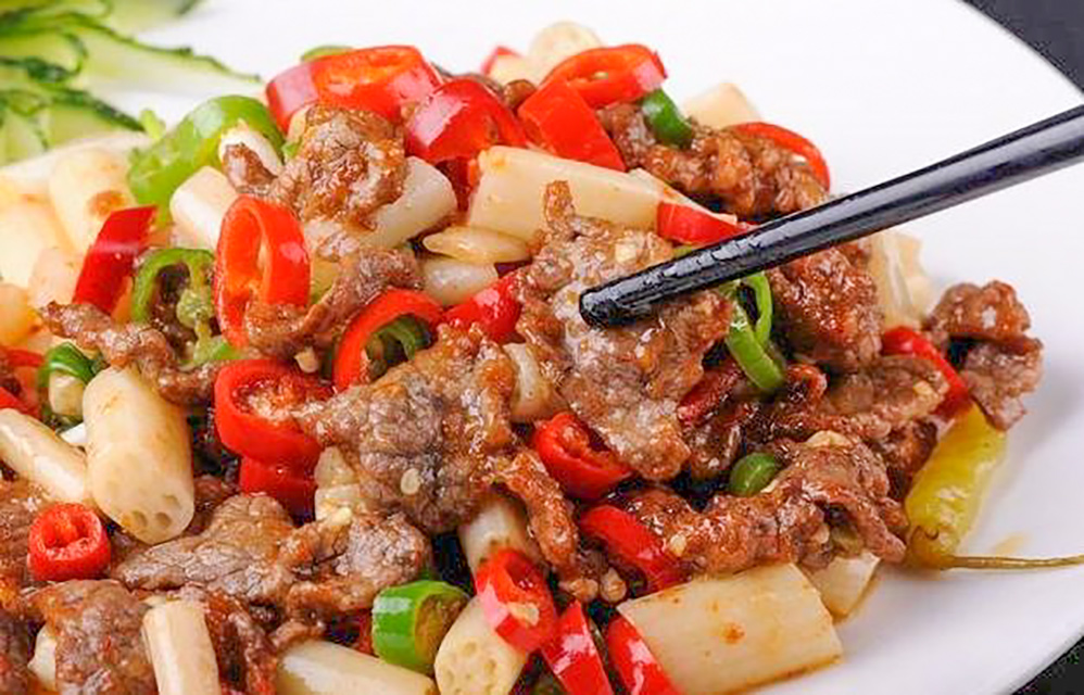 炒肉片怎么掌握火候,炒肉片要点什么菜