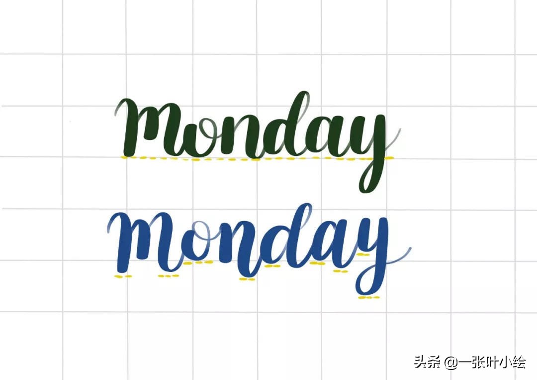 新手小白weeks手账排版,11月日历手帐教程无贴纸