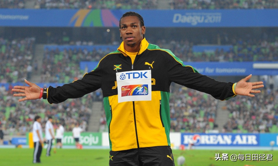 击败牙买加,牙买加4x100鲍威尔布雷克