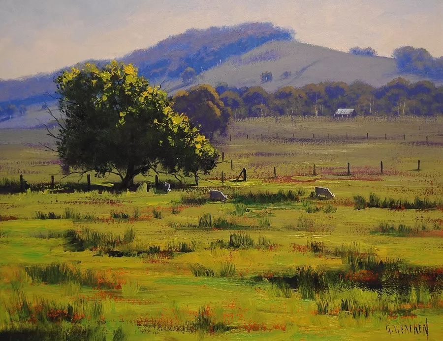 世界级风景大师的油画作品,世界著名油画大师的风景油画