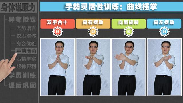 你的手势为什么没有号召力？因为没有进行灵活性练习和柔韧性练习