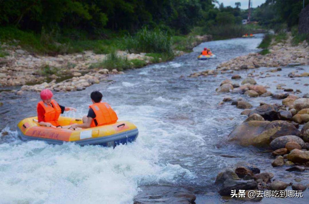 69.9抢惠州罗浮山漂流门票89元抢漂流门票+空中田园