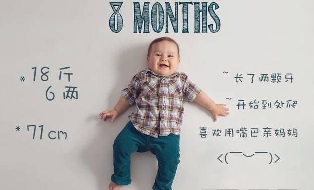 1到12月婴儿发育过程图，12张图为你解答宝宝每个月的成长变化