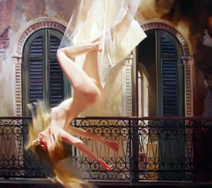 俄罗斯画家维克多风景油画,俄罗斯画家希施金的森林油画