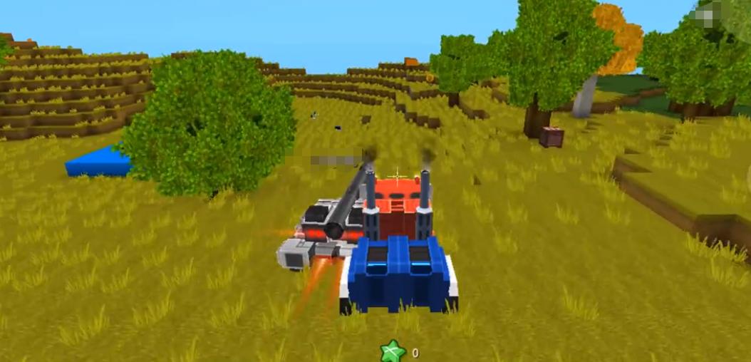 迷你世界擎天柱玩家,迷你世界里的擎天柱皮肤